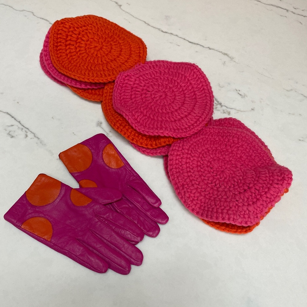 Kate Spade gloves and scarf set